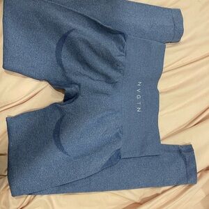 NVGTN Blue Seamless Leggings